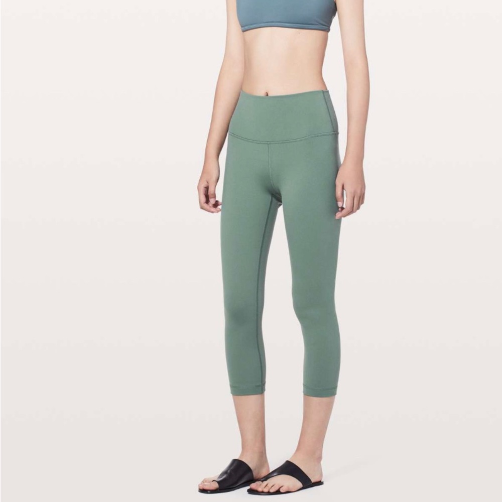 Lululemon Wunder Under Crop (Hi-Rise) - Full-On Luon 21”